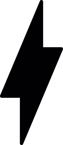 Electric Light Bolt Stencil Svg Design File, Free Vectors File